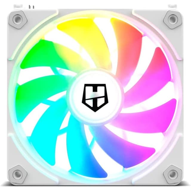 Detalle 2 de Nox Hummer Easy Link ARGB — 3 ventiladores 120 mm 🖥