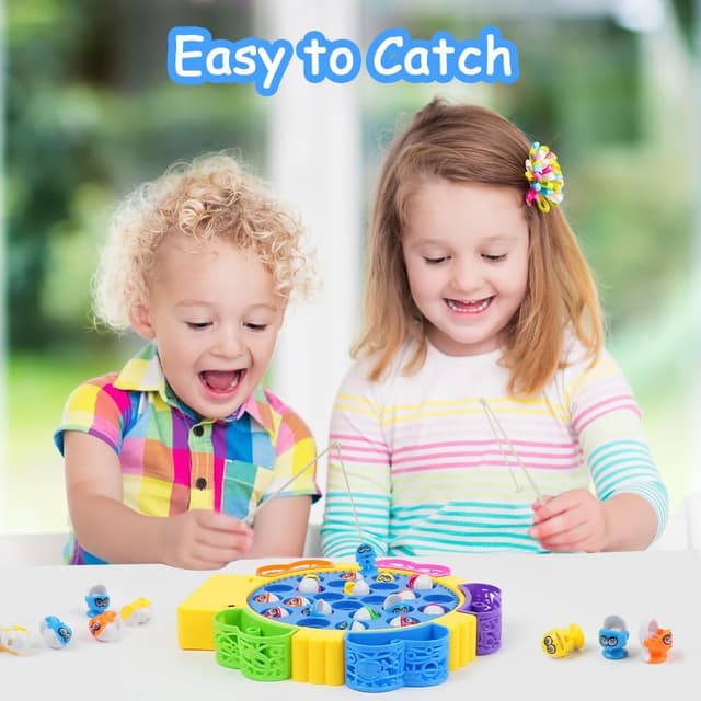 Thumbnail 5 de Vicloon Fishing Game for Kids 24-piece set