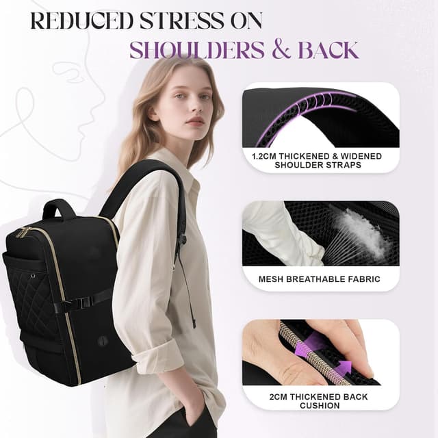 Thumbnail 3 de Yankony Ryanair Cabin Bag 40x30x20 Underseat 24L