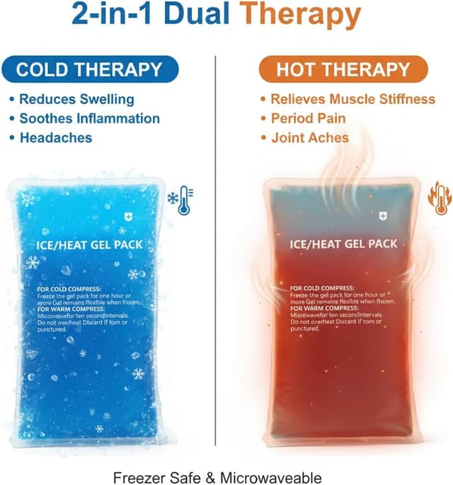 Thumbnail 4 de HI FINE CARE Gel Ice Packs Wrap 28×13 cm