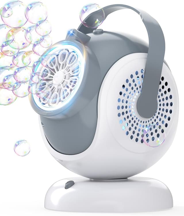 Detalle de Rechargeable Bubble Machine with 360° Rotation
