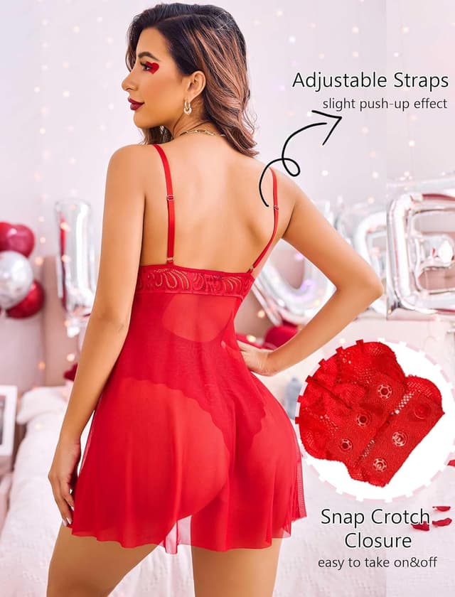 Thumbnail 1 de Avidlove Body en Dentelle Teddy une pièce