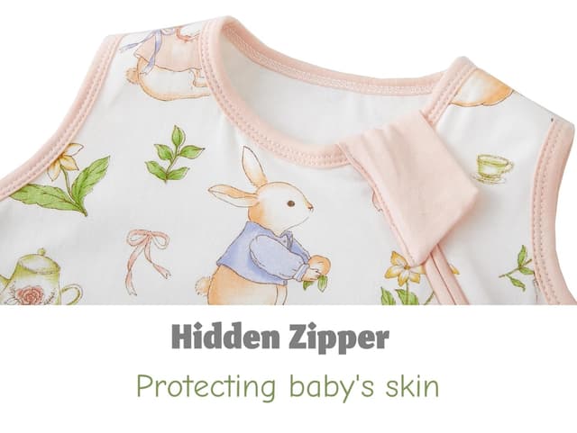 Detalle 2 de Chilsuessy Baby Schlafsack 1,5 Tog im 2er-Set aus 100% Baumwolle (Ganzjahresschlafsack) – Winterdesign, 84 cm, 12–18 Monate