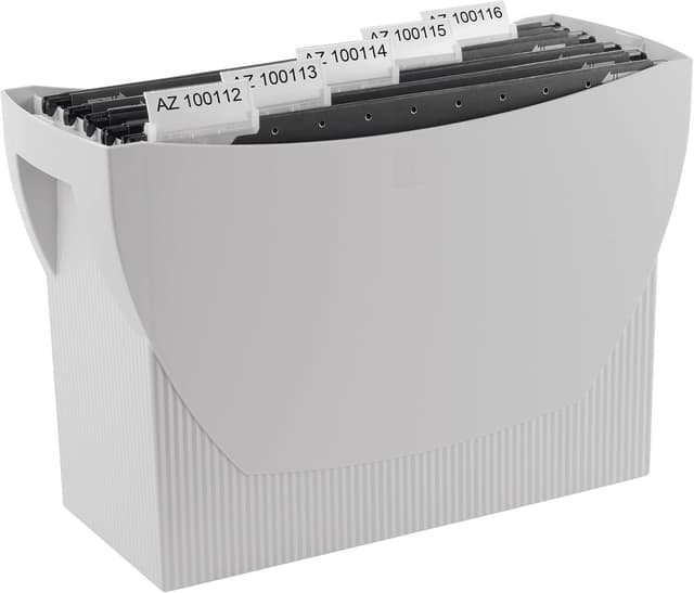 Detalle de HAN 1900-11 Hängemappenbox Swing in Lichtgrau für hängende Akten (20 Ordner)