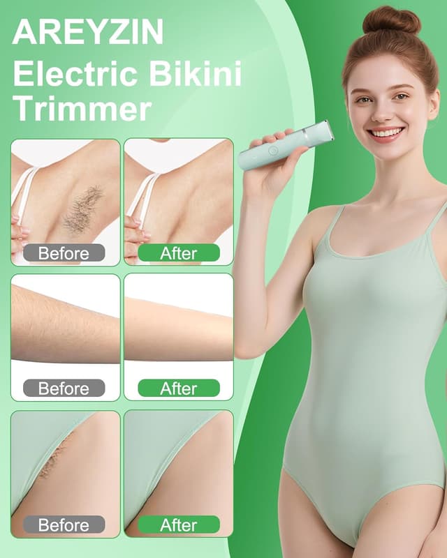 Detalle 2 de Bikini Trimmer Rechargeable 1 IPX7 Wet‑Dry
