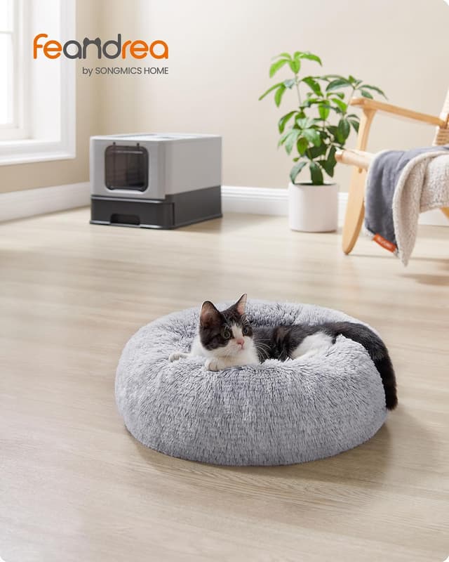 Detalle 2 de Feandrea PGW036G01 dog bed 40 cm grey ombré