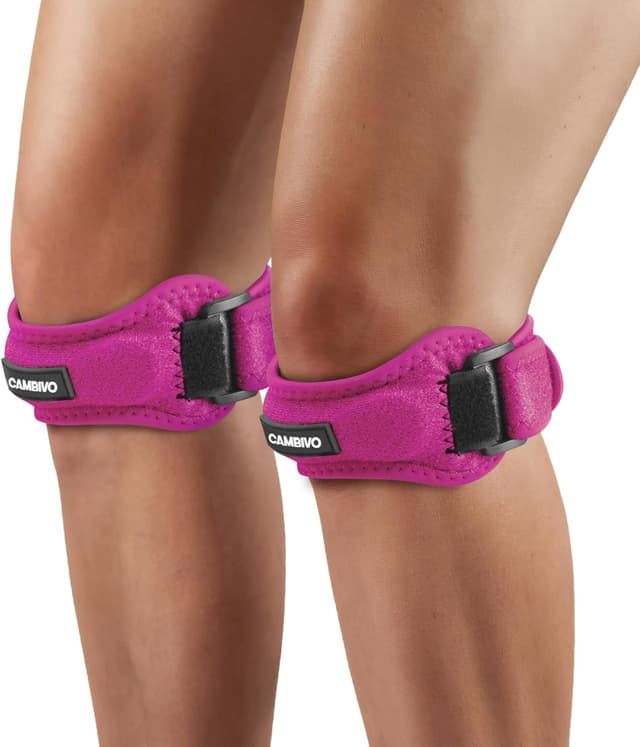 Thumbnail 6 de CAMBIVO Rodillera Adjustable x2 cinta rotuliana 2 unidades