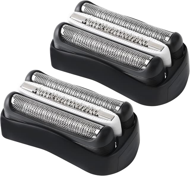 Detalle de 2er-Set 32B Ersatzköpfe für Braun Series 3 – kompatibel mit S3 310s & 3090cc (nass & trocken)