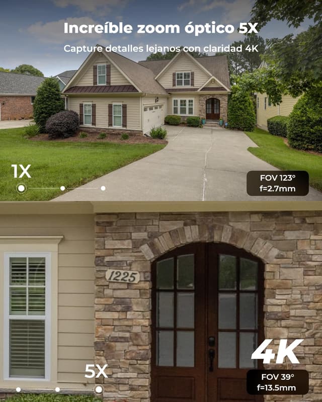 Detalle 2 de Reolink RLC-843A Cámara 4K PoE 5X Zoom