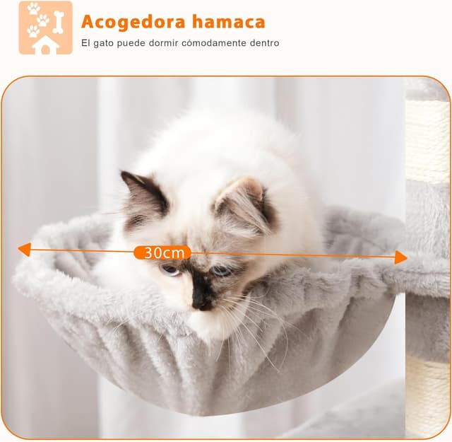 Thumbnail 4 de Heybly Árbol para Gatos 145 cm