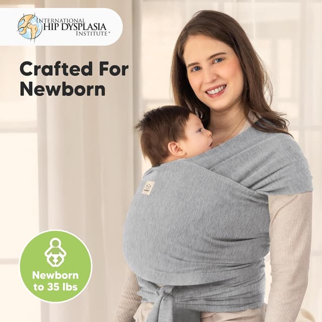Thumbnail 1 de KeaBabies Baby Wrap Carrier Newborn to Toddler 1 👶