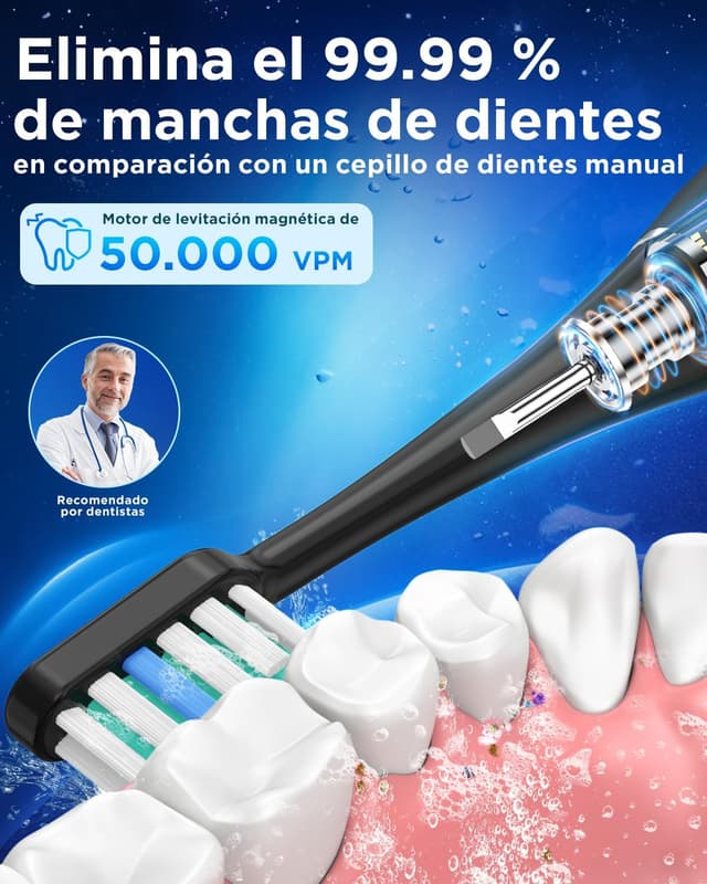Thumbnail 1 de Cepillo de Dientes Eléctrico Sónico 8 cabezales