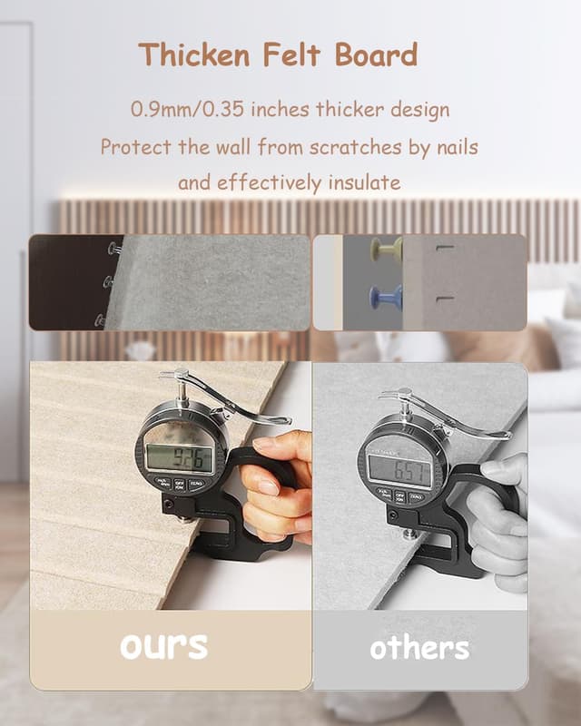 Detalle 2 de Kork Pinnwand 60×40 cm faltbar