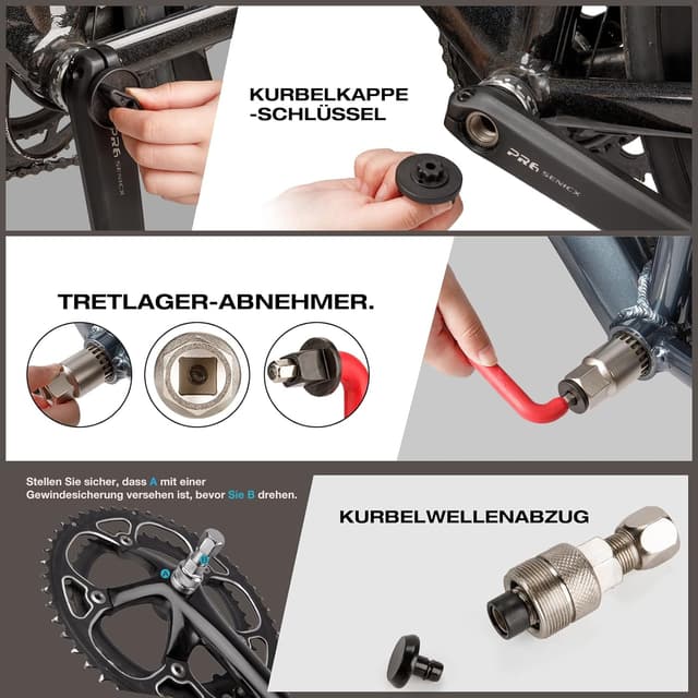 Detalle 2 de Bike Hand Set attrezzi bici 18