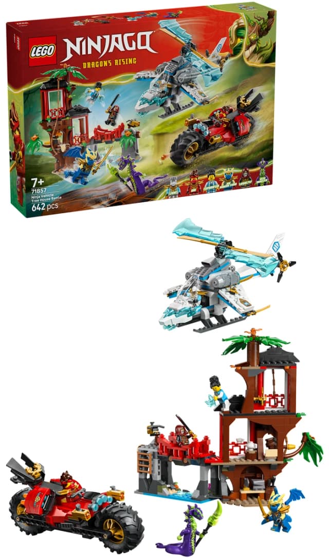 Thumbnail 12 de LEGO Ninjago 71857 Ninja-Bike Set mit Baumhaus