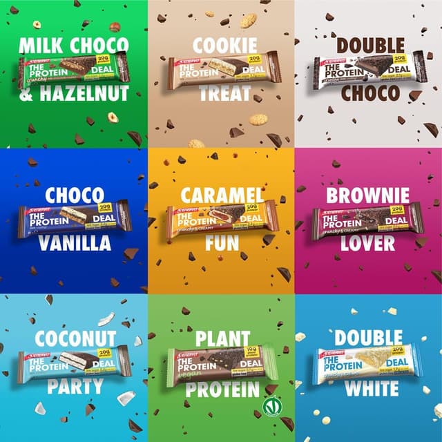 Thumbnail 3 de Enervit Protein Bar Caramel Fun 55g 🍬 20g Proteínas