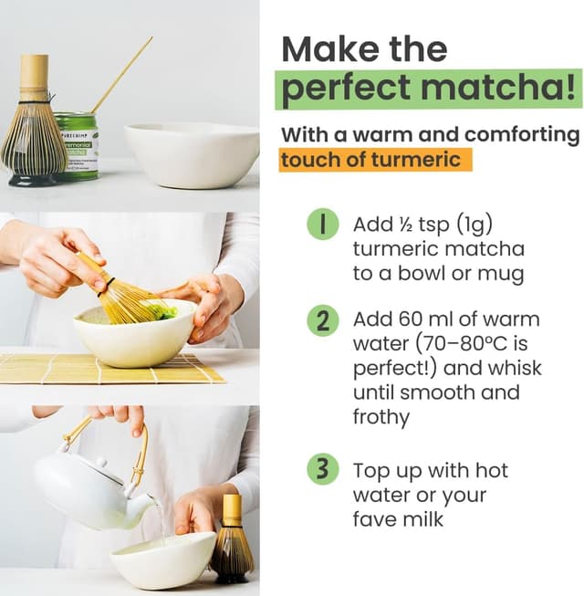 Thumbnail 4 de PureChimp Ceremonial Grade Matcha Powder 50g 🍵