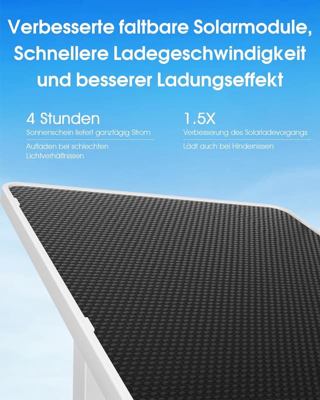 Detalle 2 de ANRAN 4K Solar Überwachungskamera 8MP