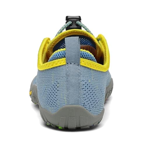 Detalle de SAGUARO Barefoot zapatillas de trail running minimalistas para niños y niñas (azul, 29 EU)