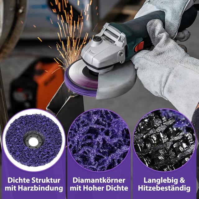 Detalle de 5 CSD Scheiben 125 mm für Winkelschleifer