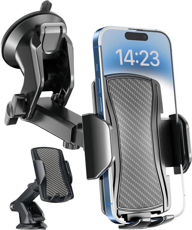 Detalle de Hoppac Porta Cellulare Auto universale per smartphone 4–7"