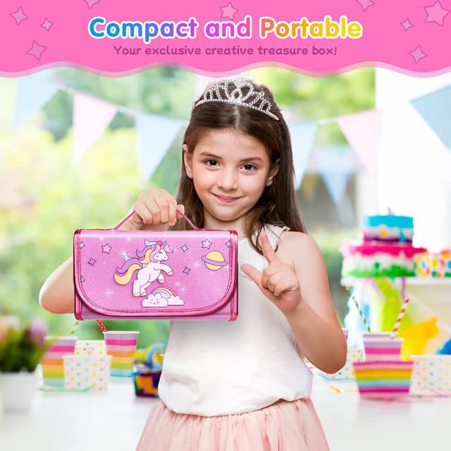 Thumbnail 4 de Hot Bee Christmas Unicorn Gifts for Girls 4–7, pencil case