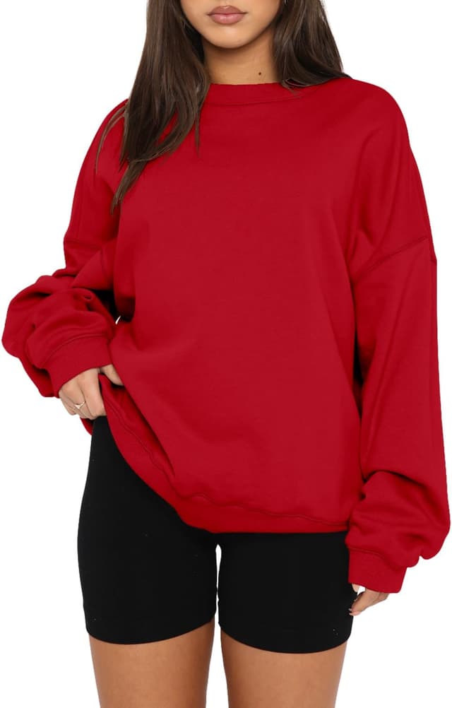 Detalle 2 de CHICZONE women’s crew neck sweatshirt pullover (cotton–polyester blend)