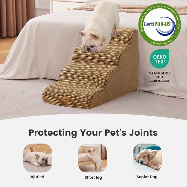 Detalle de Gardner Pet Dog Steps 4-step ramp