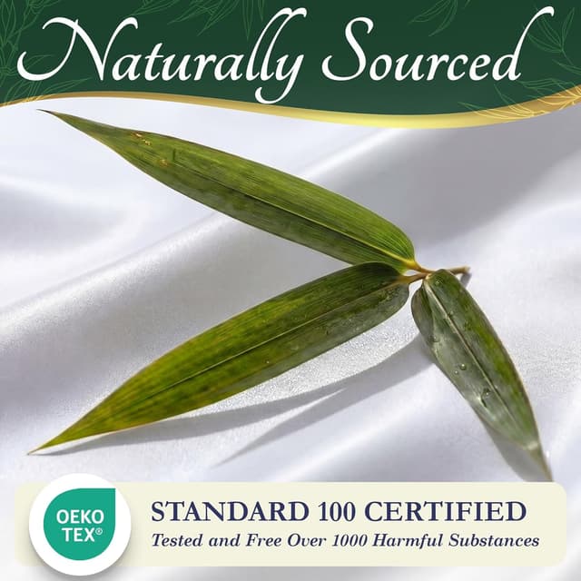 Thumbnail 6 de DECOLURE 100% Viscose Bamboo Sheets Queen 6Pc 17