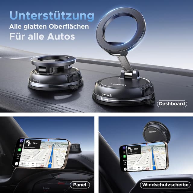 Detalle 1 de UGREEN MagSafe Auto Halter N55 20N