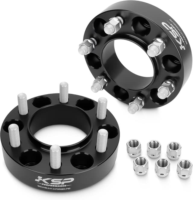 Thumbnail 6 de KSP 4PCS 1.5" 6x139.7 Wheel Spacers with 14x1.5 Lug Studs for Toyota-Lexus (2022+ 6-lug compatible models)