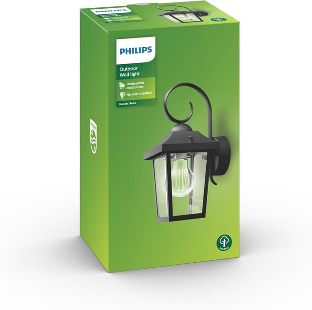 Imagen de Philips Buzzard applique murale extérieure IP44 en OfertitasTOP