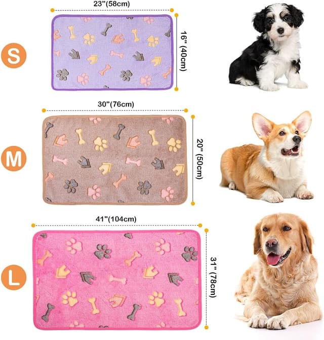 Thumbnail 1 de Flying Paws 3-Piece Pet Blankets