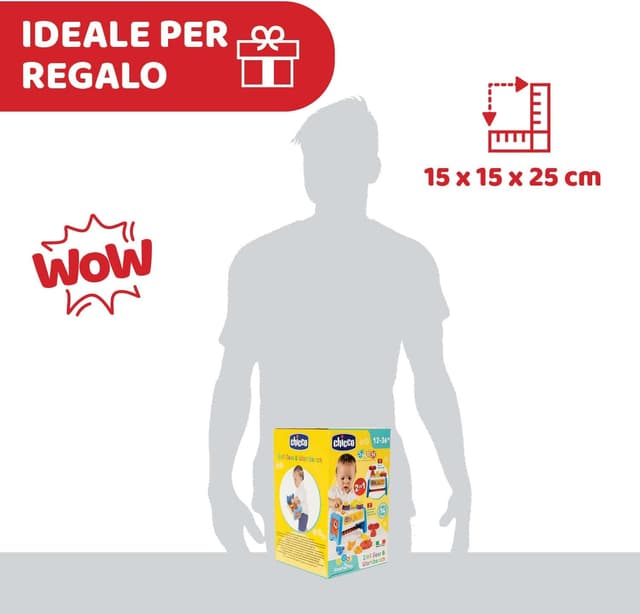 Thumbnail 6 de Chicco Cassetta degli Attrezzi 2 in 1 – Banco da lavoro per bambini con 15 pezzi e gioco STEM