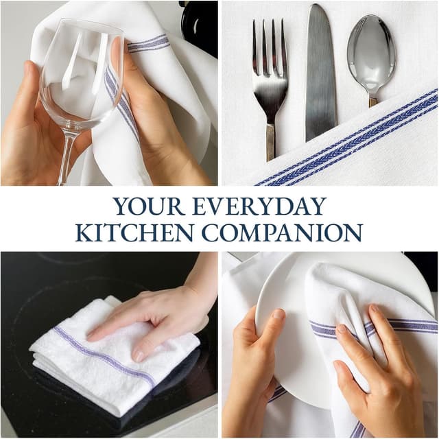 Thumbnail 6 de LANE LINEN 14x25 Dish Towel Set