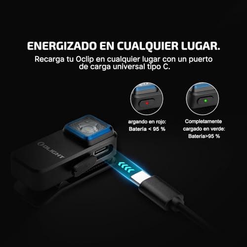 Thumbnail 5 de OLIGHT Oclip Linterna EDC recargable 300 lm