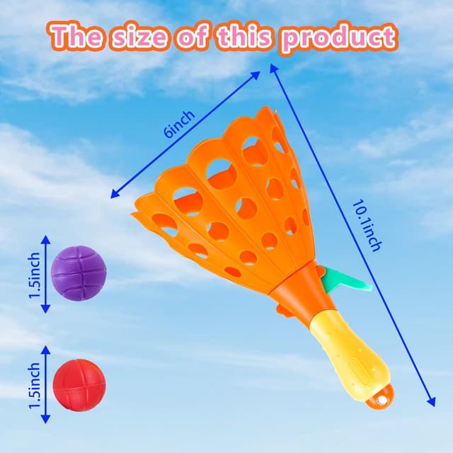 Thumbnail 1 de Zexint Pop und Fangballspiel – 10 Bälle