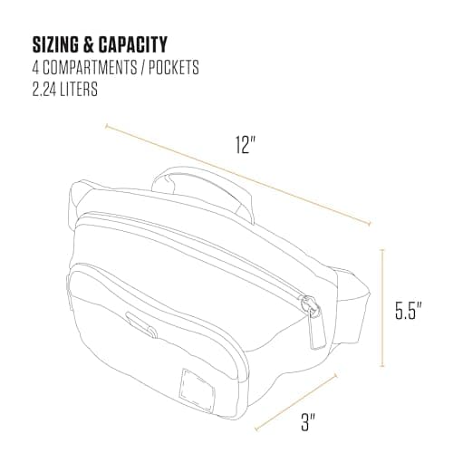 Detalle 1 de Carhartt Cintura esencial riñonera resistente al agua