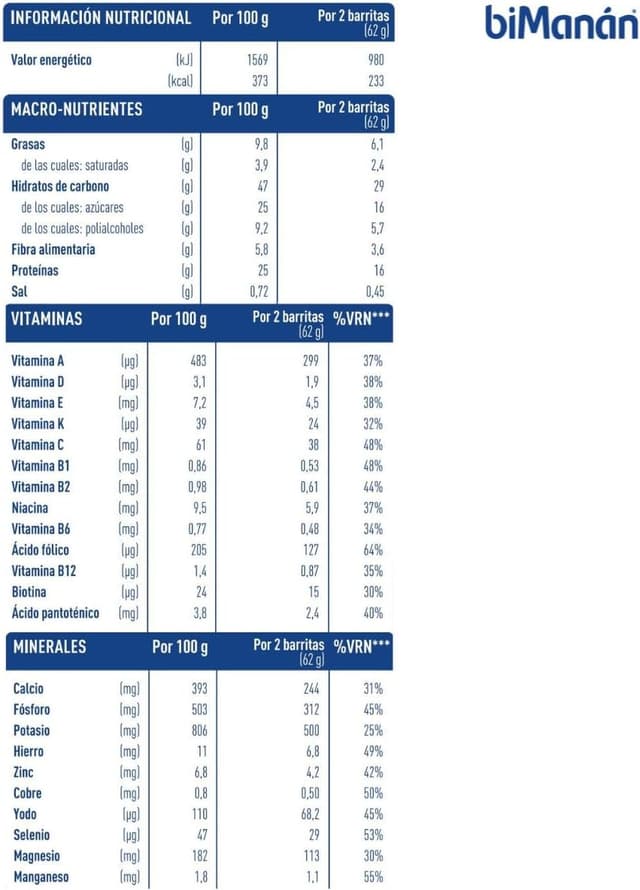 Thumbnail 3 de BIMANÁN BeSlim Barritas Cacahuete Crujiente 🍫 - 6 Unidades