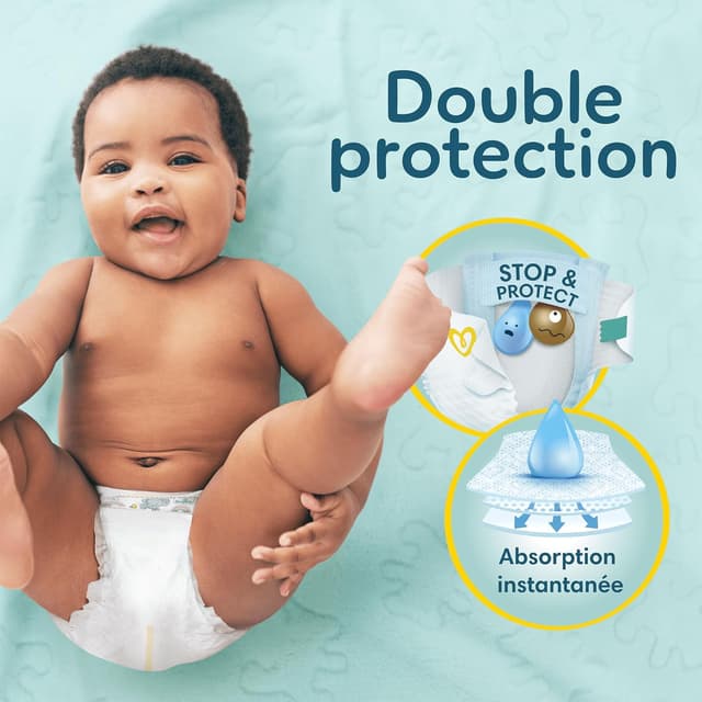 Detalle 2 de Pampers Premium Protection Taille 2 240 couches