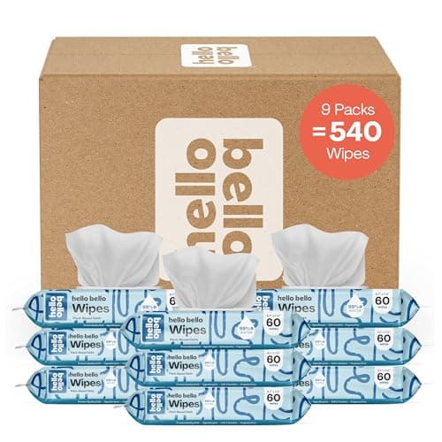 Imagen de Hello Bello Extra Gentle Unscented Baby Wipes 540 count 🧻 en OfertitasTOP