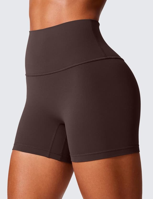 Detalle 2 de Pantaloncini yoga CRZ YOGA Donna Butterlift a vita alta, 10/15 cm con nessuna cucitura frontale