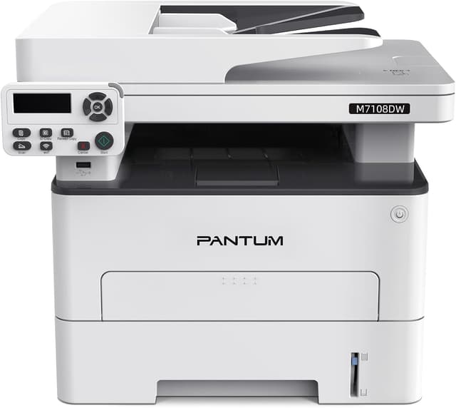 Detalle de PANTUM M7108DW Laserdrucker 3-in-1 mit Duplexdruck, WLAN/USB/Ethernet