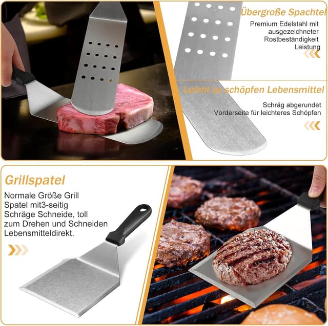 Thumbnail 3 de zycBernoi Griddle Accessories Kit 19-piece set for Blackstone 🍖