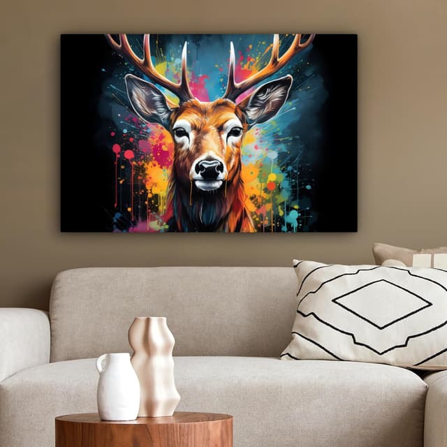 Thumbnail 3 de MuchoWow Impression sur Toile 60x40 cm