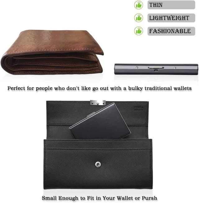 Thumbnail 1 de Vicloon Kartenetui RFID 6 FĂ€cher đł