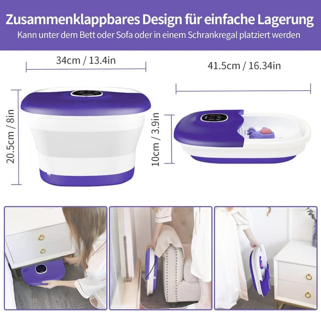 Thumbnail 6 de KNQZE pediluvio shiatsu 16 rulli