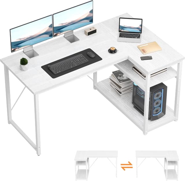Imagen de TRIUMPHKEY Scrivania angolare 140 x 80 cm en OfertitasTOP