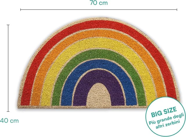 Thumbnail 2 de Baroni Home Zerbino Cocco 70x40 cm 🧽