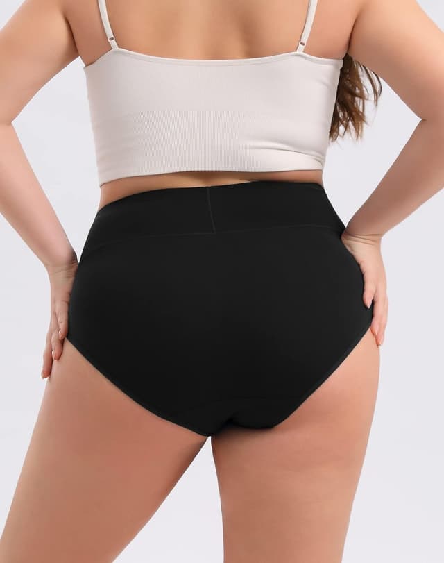 Thumbnail 3 de INNERSY Cotton High-Waist Briefs 4-Pack